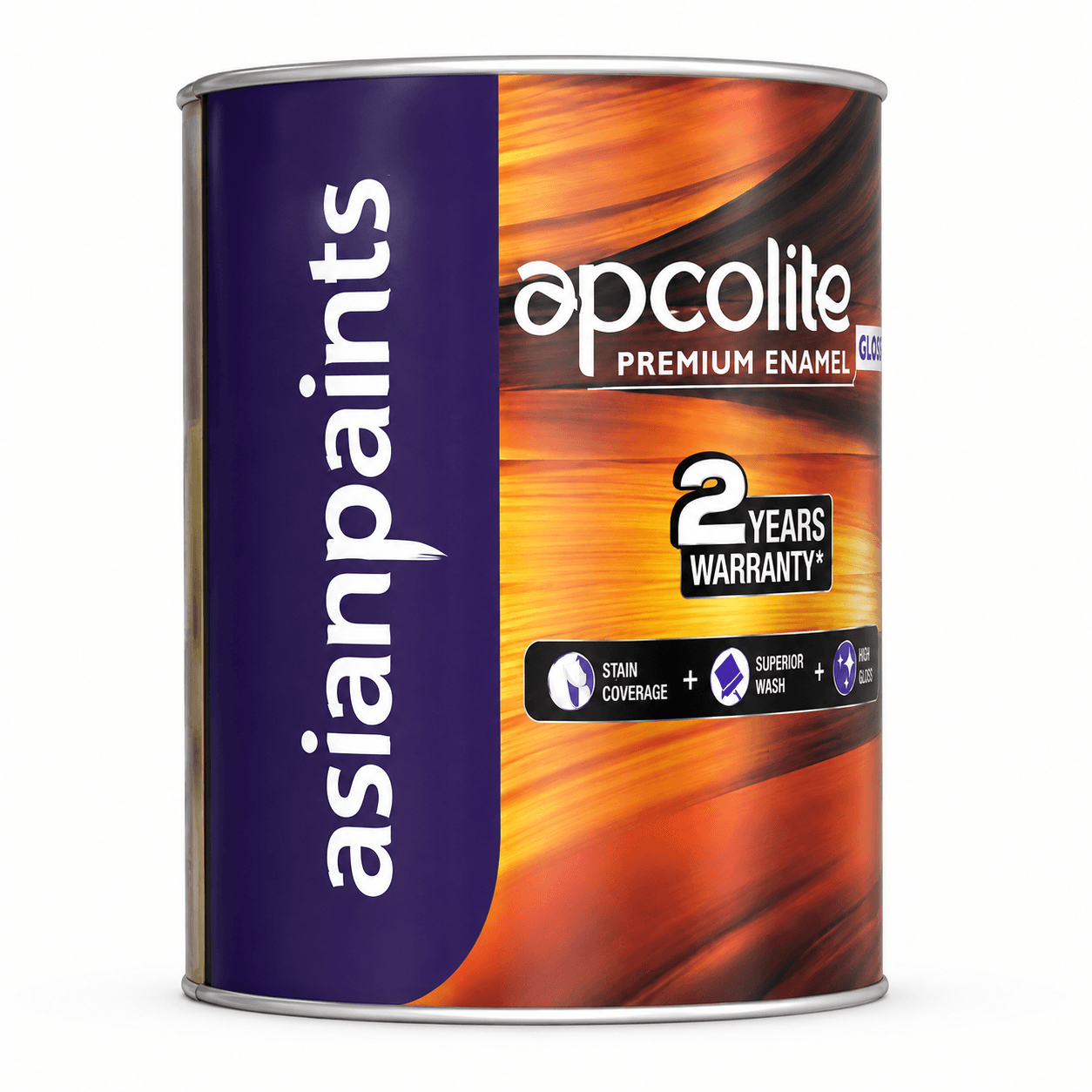 Asian Paints Enamel Gloss  White|Metal / Wood  Enamel Oil Paint| Oil Thinable image 3