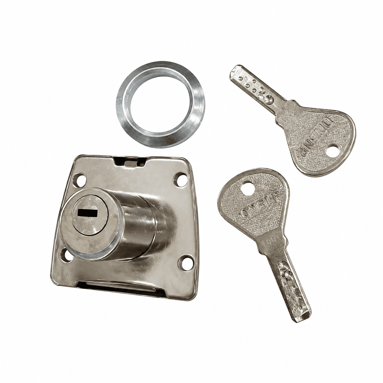 Hetrix Euro Ultra Lock | Euro Profile drawer  Lock | Heavy Duty Lock for Wooden & Metal Doors | Compact Locking System|Pack 1