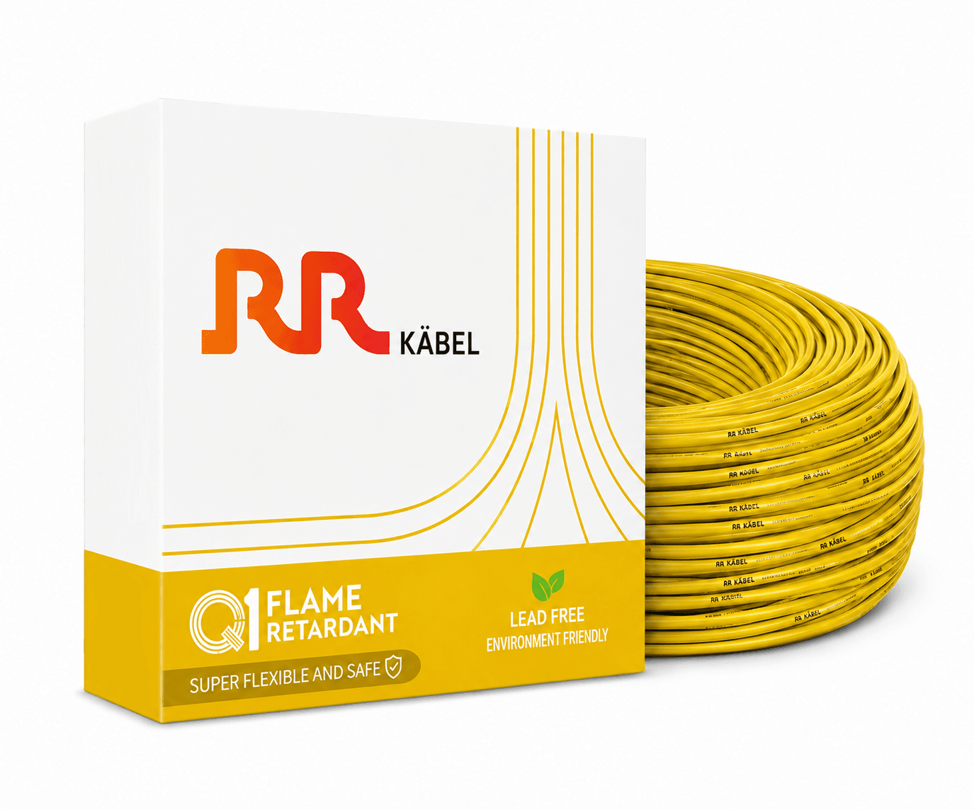 RR Kabel|Q1 Flame Retardant Super Flexible Single Core House Wire | 90m Coil | Pack of 1 image 13