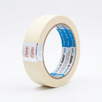 ABRO |Masking Tape | For Painters & Carpenters | Solvent & Paint Resistant | Strong Adhesive | PACK 1