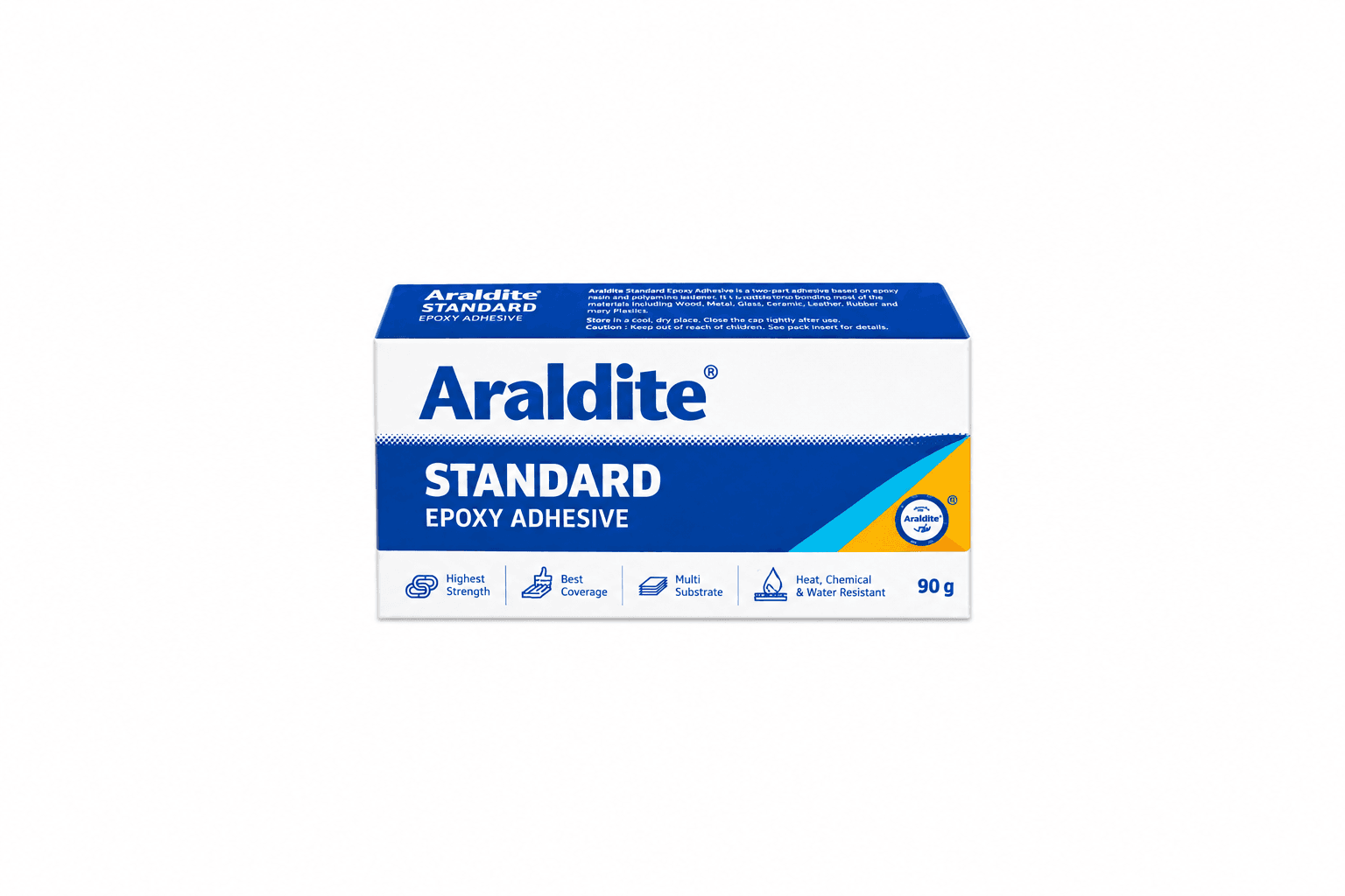 Araldite Standard Epoxy Adhesive | Multi-Substrate High Bond | Pack of 1 image 3