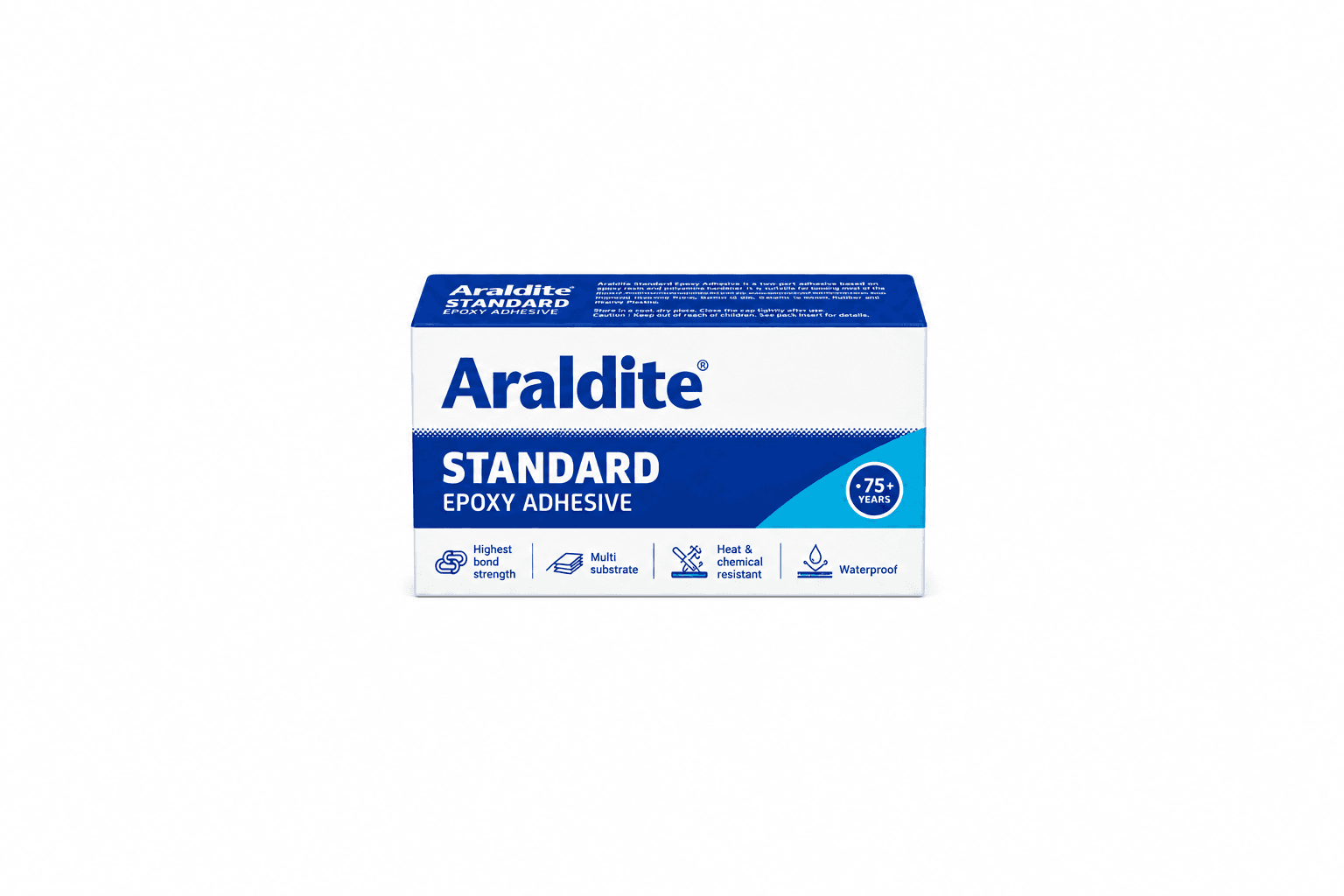 Araldite Standard Epoxy Adhesive | Multi-Substrate High Bond | Pack of 1