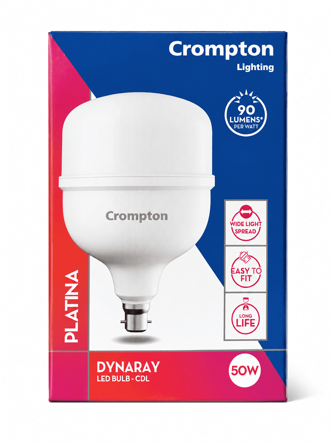 Crompton EcoGlo Param LED Bulb | B22 Base | Wide Light Spread | PACK 1 image 8