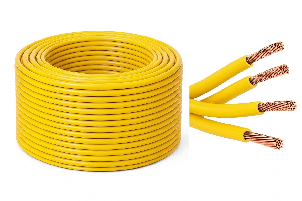 Eriston FR/FRLS Single Core Flexible Wire for Domestic & Industrial Use, 90 m Coil, Pack of 1