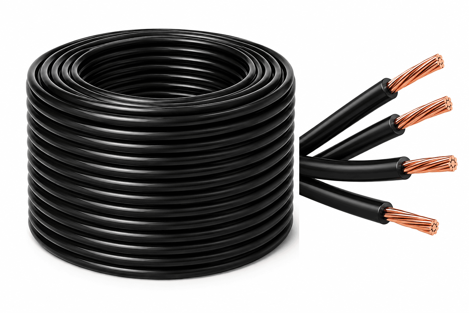 Eriston FR/FRLS Single Core Flexible Wire for Domestic & Industrial Use, 90 m Coil, Pack of 1
