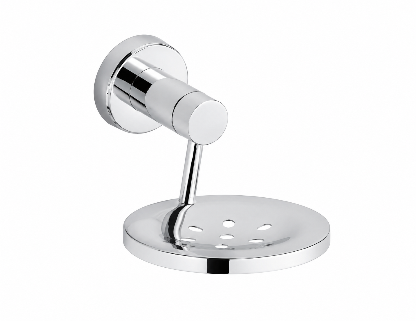 Bell Sanitary Wares | Premium Stainless Steel | Chrome Polished | Single Soap Dish | Pack of 1