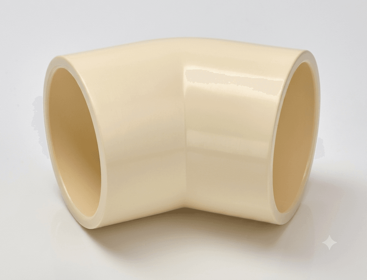 Astral CPVC Plumbing Pipe Elbow 45° Socket | High Pressure | Hot & Cold Water | Pack of 1