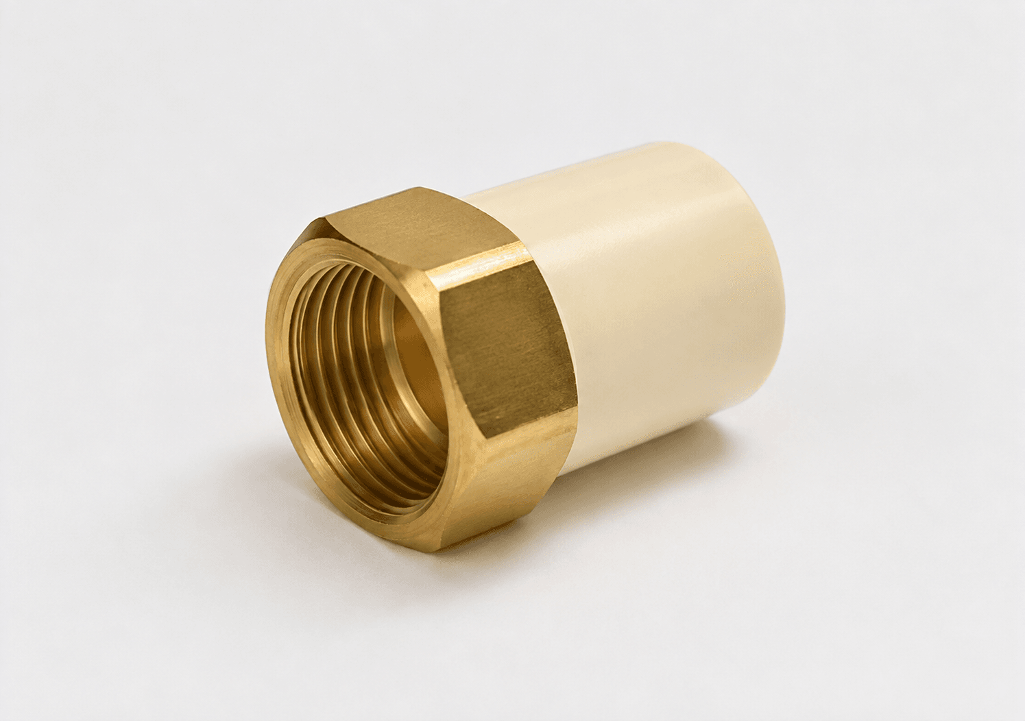 Astral CPVC Plumbing Pipe Female Adaptor | Brass Thread x Socket | High Pressure | Hot & Cold Water | Pack of 1