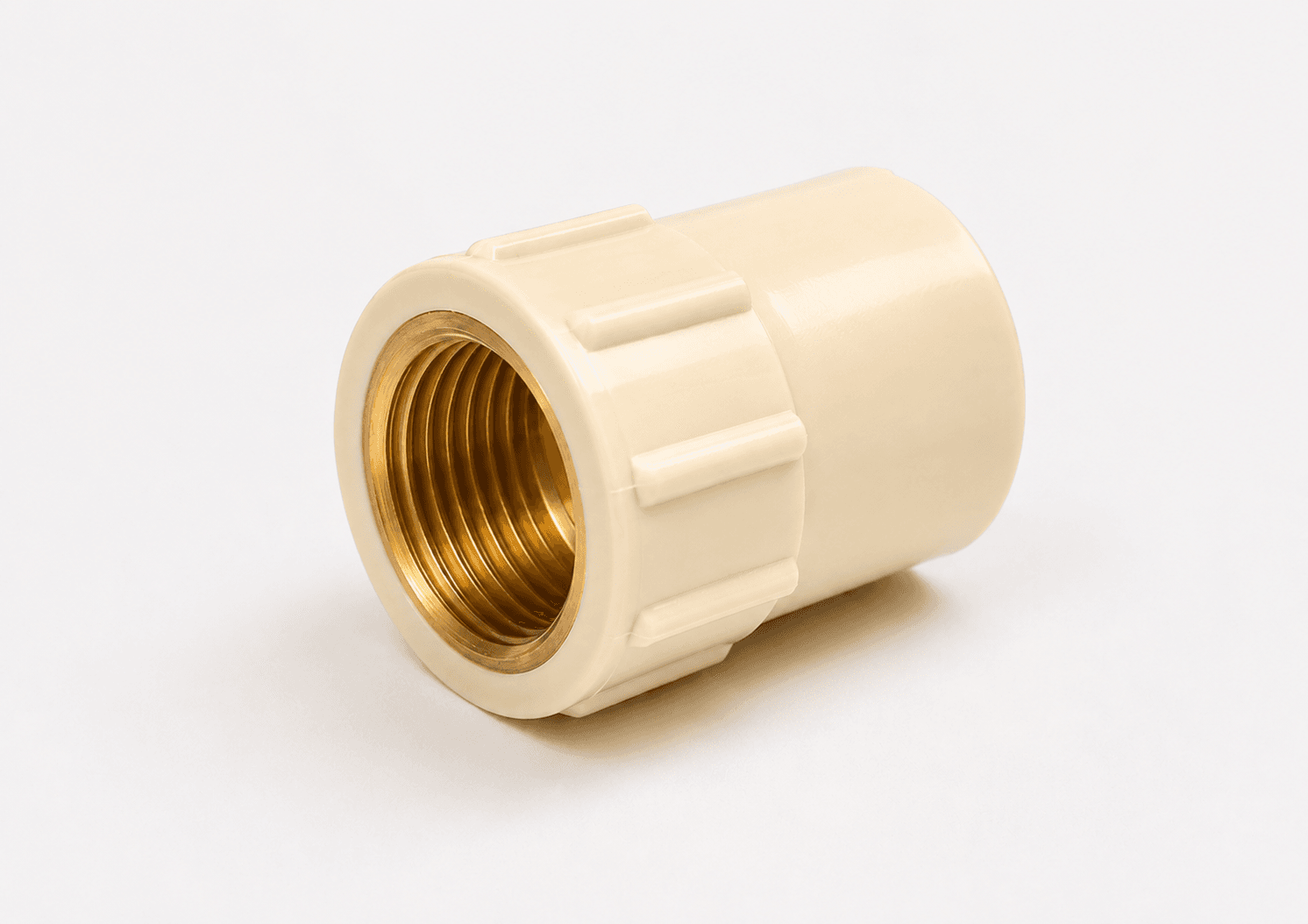 Astral CPVC Plumbing Pipe Reducer Coupler | Brass Thread x Socket | High Pressure | Hot & Cold Water | Pack of 1