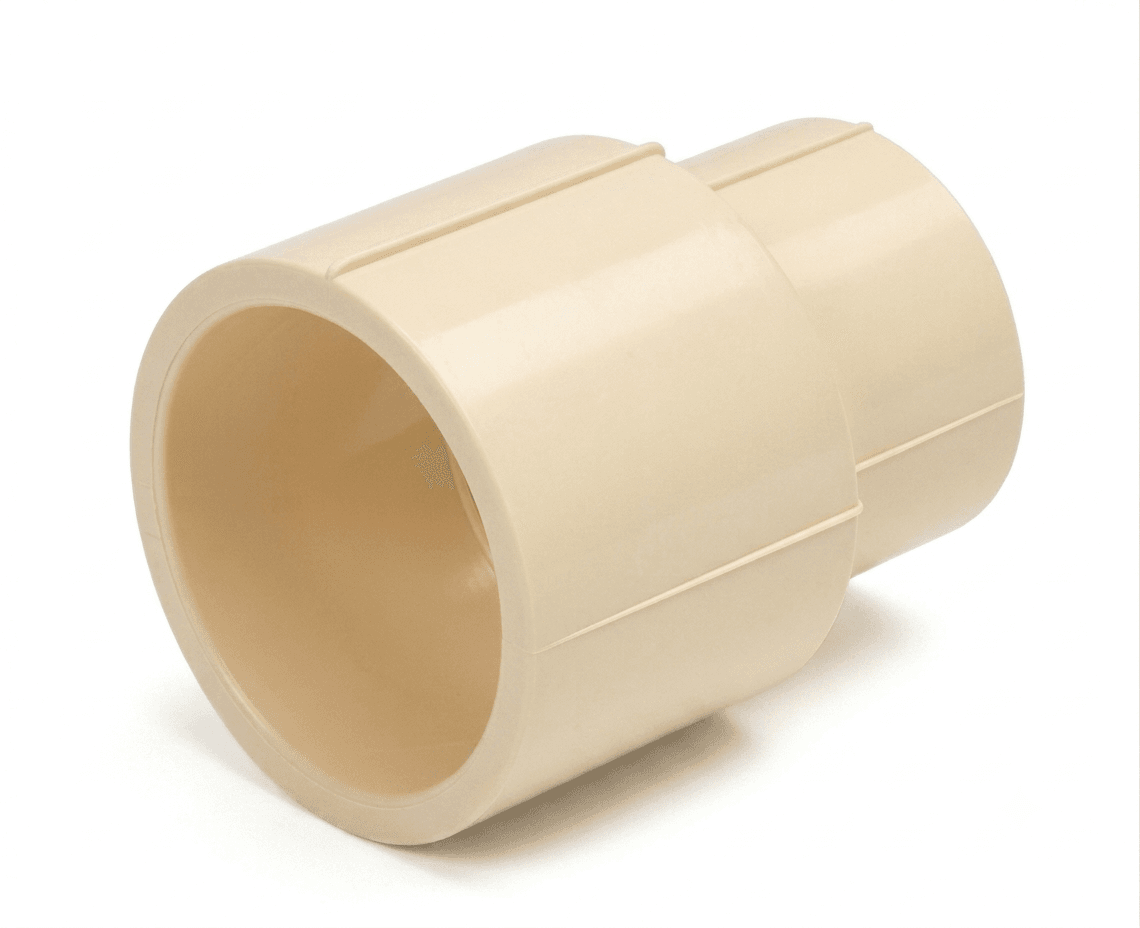 Astral CPVC Plumbing Pipe Transition Coupler Socket | IPS x CTS | High Pressure | Hot & Cold Water | Pack of 1