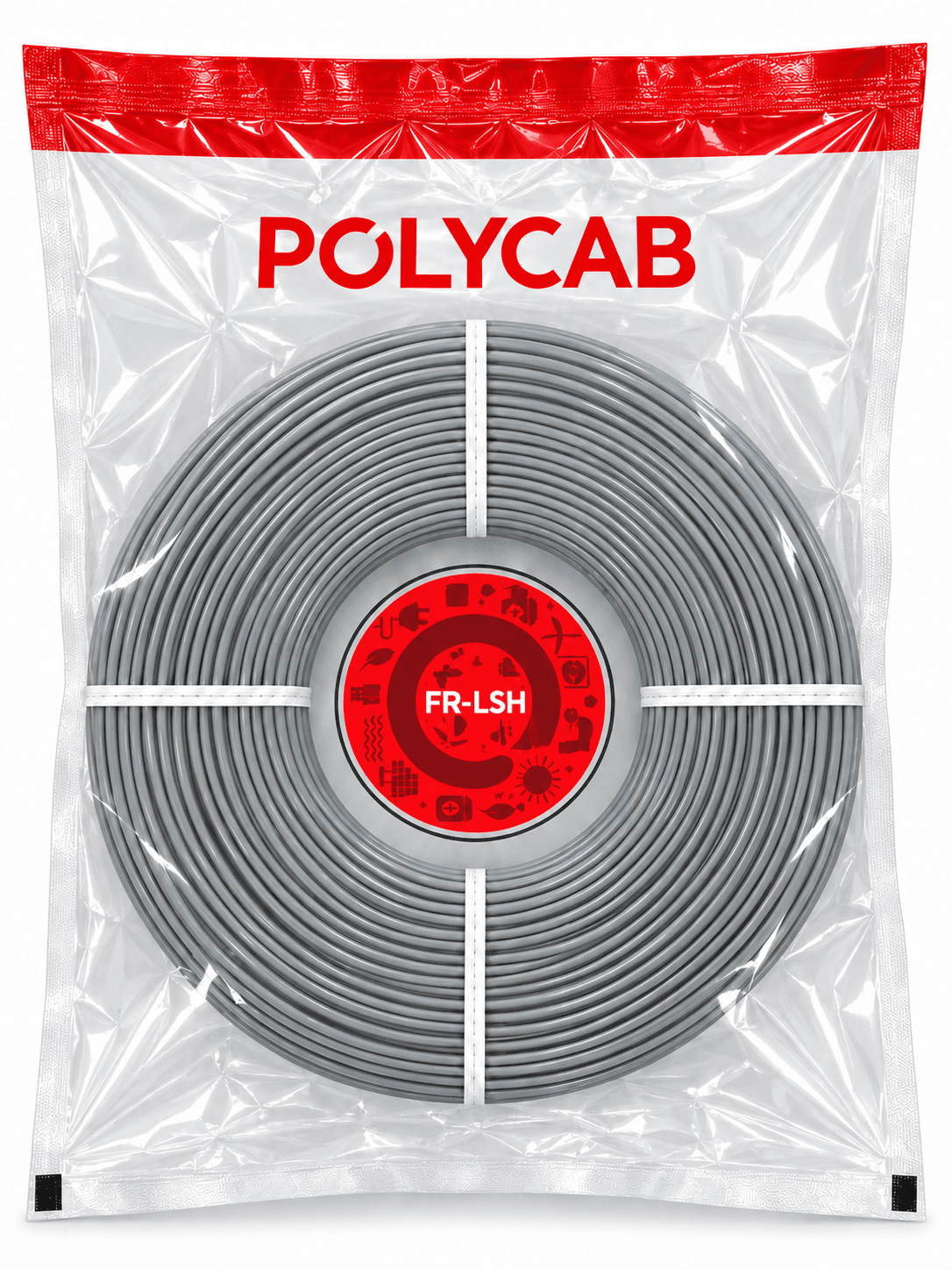 Polycab FRLS-H PVC Insulated Single Core Flexible Industrial Cable | 300 m | Pack of 1 image 6