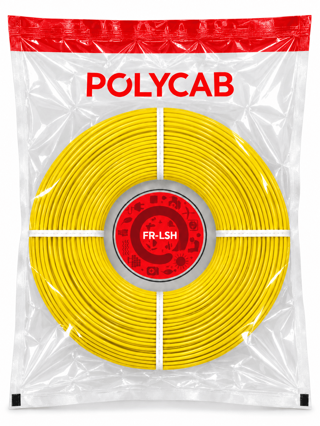 Polycab FRLS-H PVC Insulated Single Core Flexible Industrial Cable | 300 m | Pack of 1 image 2