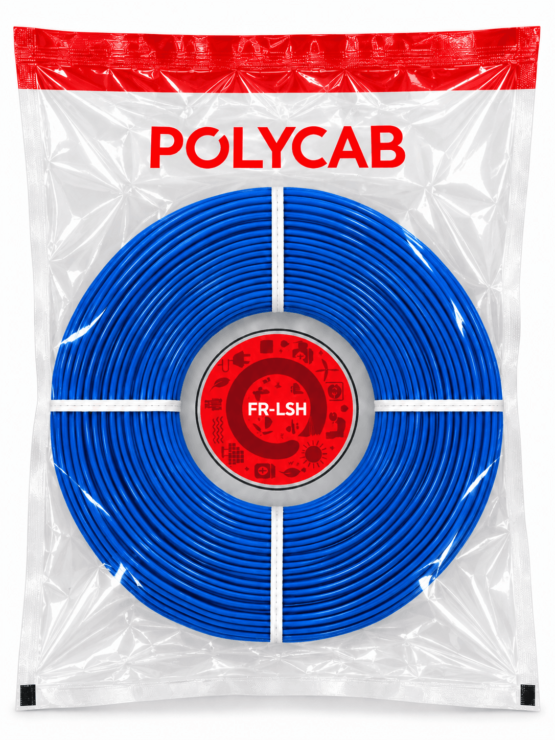 Polycab FRLS-H PVC Insulated Single Core Flexible Industrial Cable | 300 m | Pack of 1 image 3