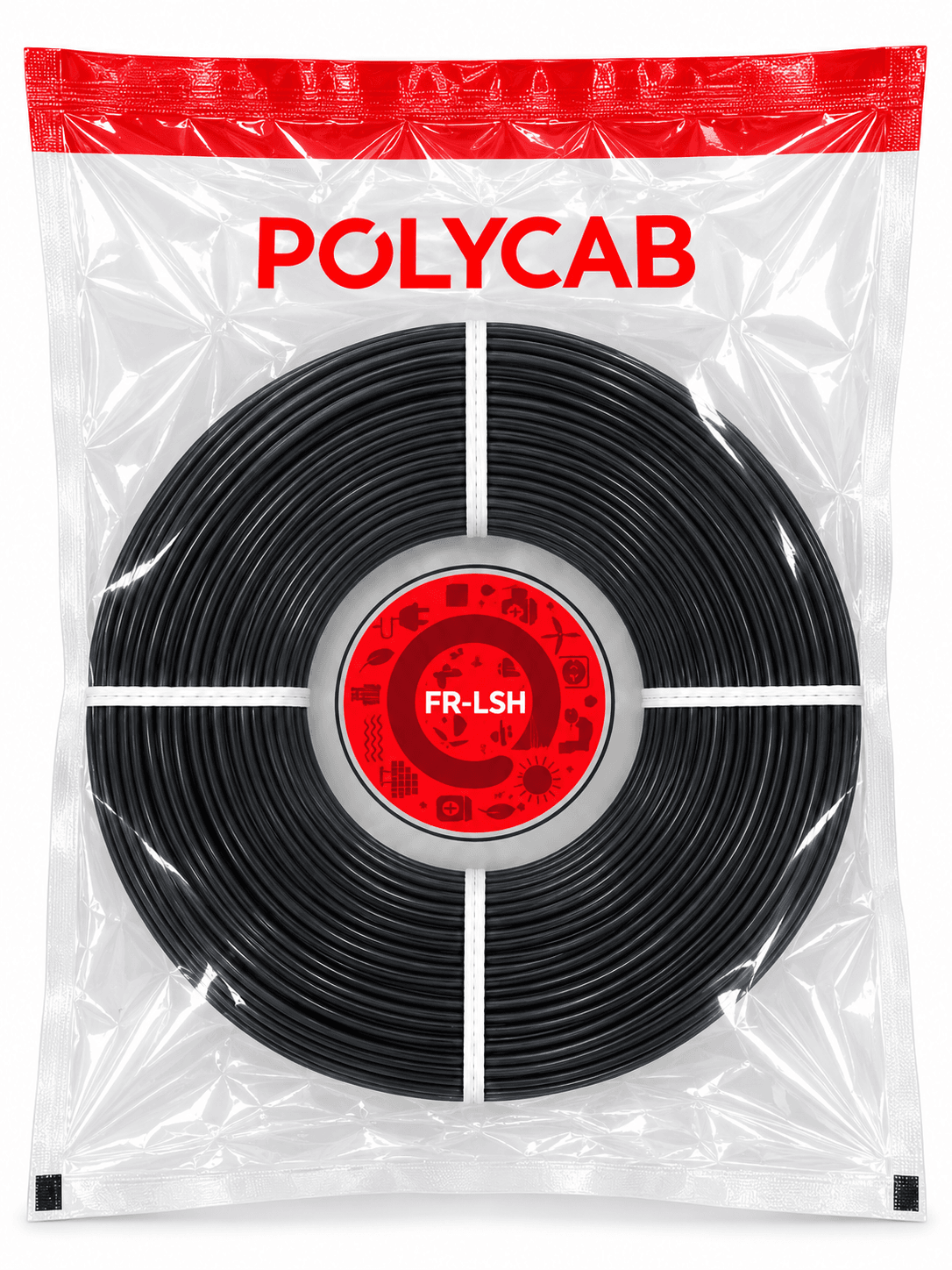 Polycab FRLS-H PVC Insulated Single Core Flexible Industrial Cable | 300 m | Pack of 1 image 4