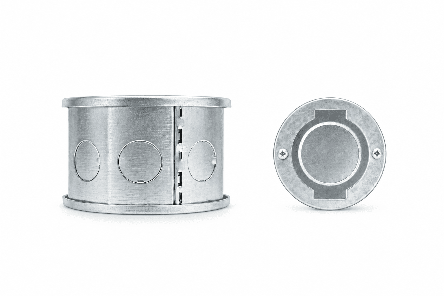 Conceal Box | Galvanized Iron Metal Box | Electrical Wiring & Conduit Installation