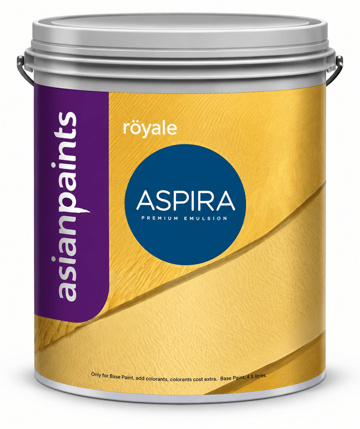 Asian Paints Royale Aspira Luxury Interior Emulsion | Water Beading Technology | Teflon Surface Protector | Pack of 1