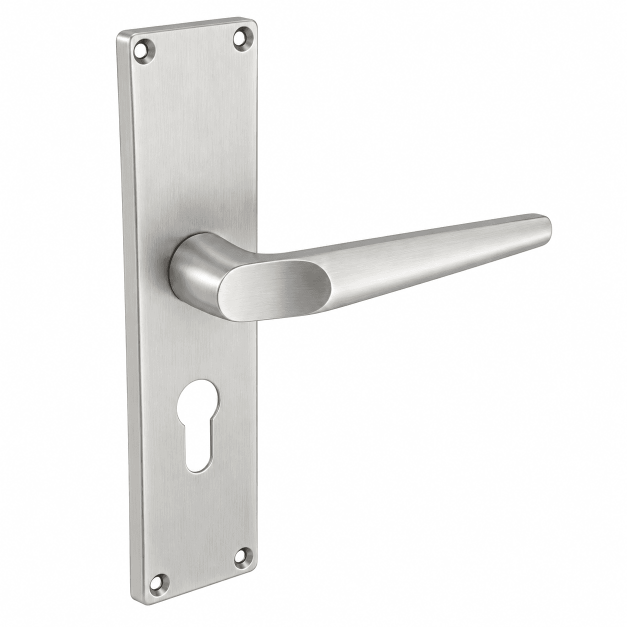 EM 01 Essential  Door Handle & Baby Latch Series | Satin Steel Finish | Pack of 1 image 2