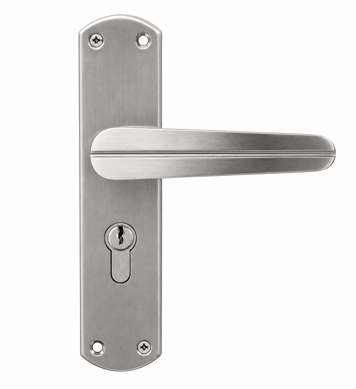 EM 04 Essential Door Handle & Baby Latch Series | Satin Steel Finish | Pack of 1