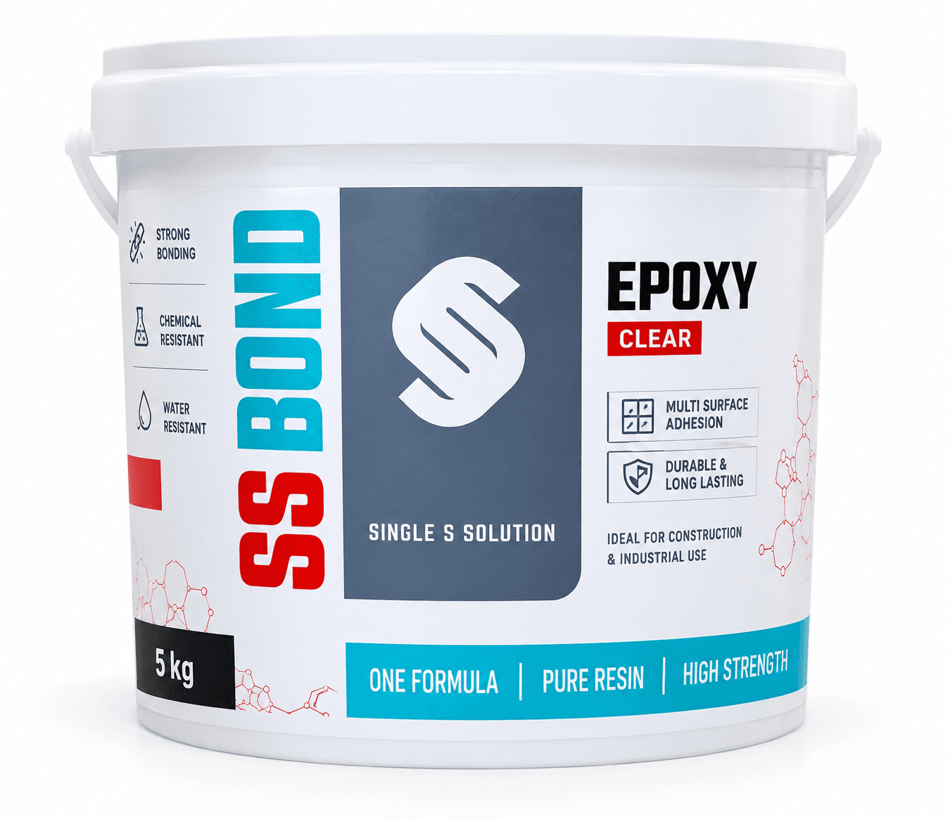 SS BOND Epoxy Grout | Waterproof Tile & Mosaic Joint Filler | Stain Resistant | 5 KG