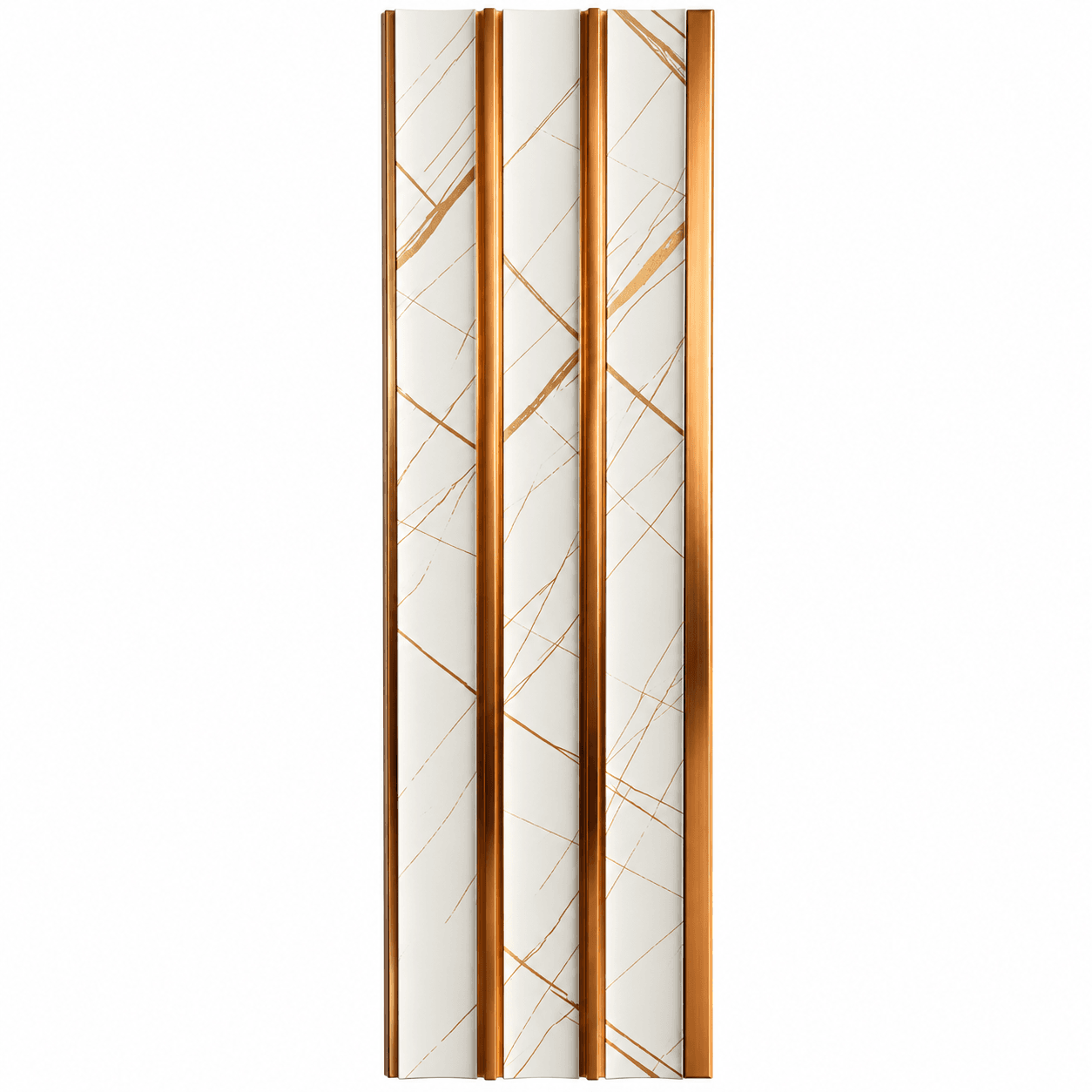 Charcoal Louvers | Decorative Fluted Wall Cladding | 5 Inch x 8 Feet | Pack of 1 image 7