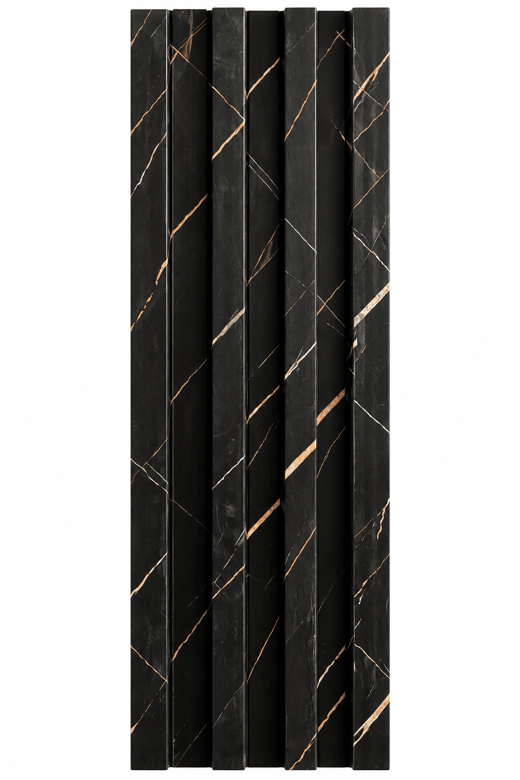 WPC Louvers | 23 mm | 4 Channel Fluted Wall Panel | 6 Inch x 9.5 Feet | Pack of 1 image 9