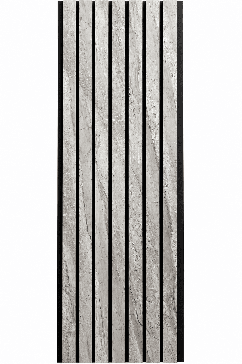 PVC Fluted Wall Panel | Decorative Interior Wall Cladding | 10 ft × 10 Inch | Pack of 1 image 9