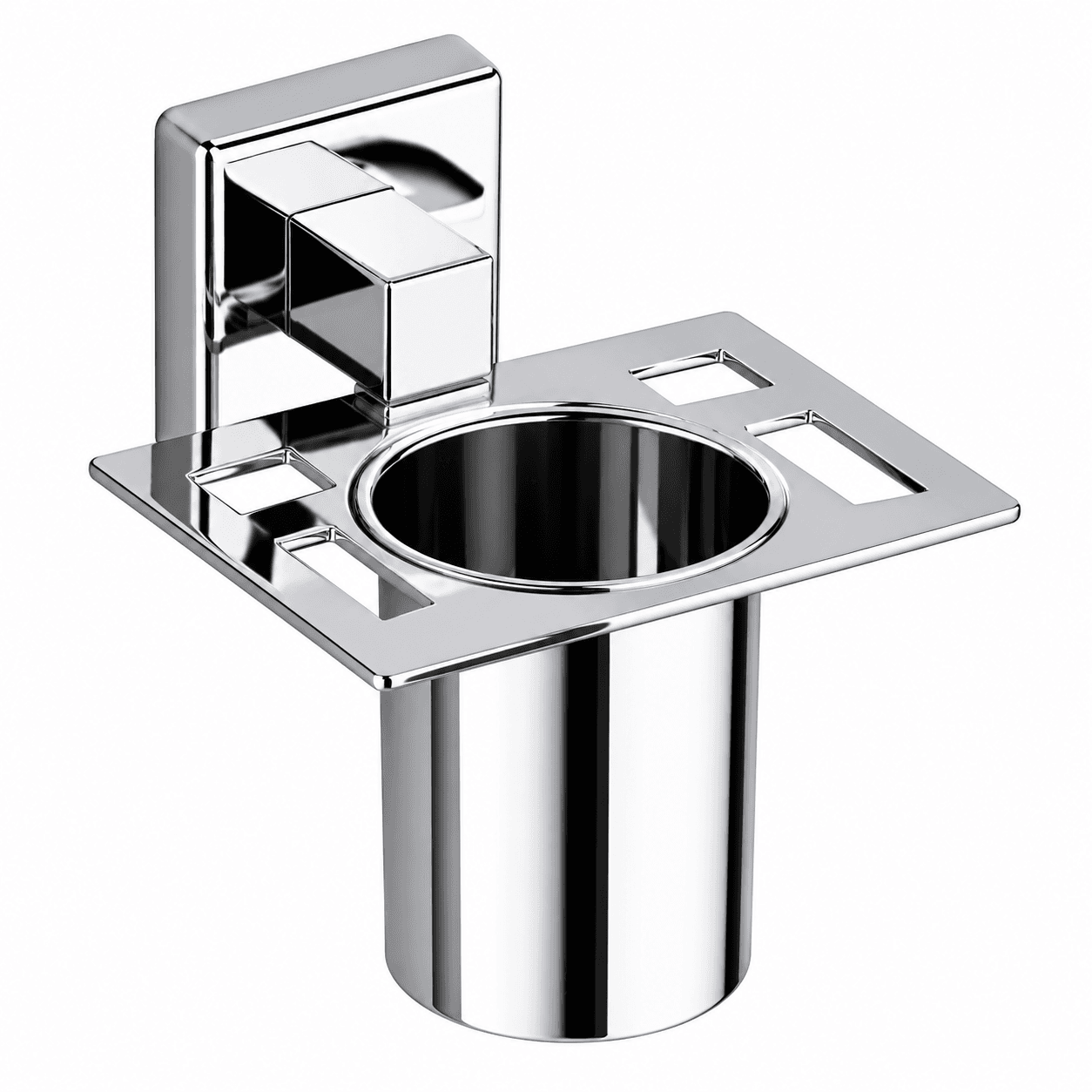 Veltrix LUIZ Toothbrush Holder | Stainless Steel 202 | Wall Mounted |Pack of 1 image 3