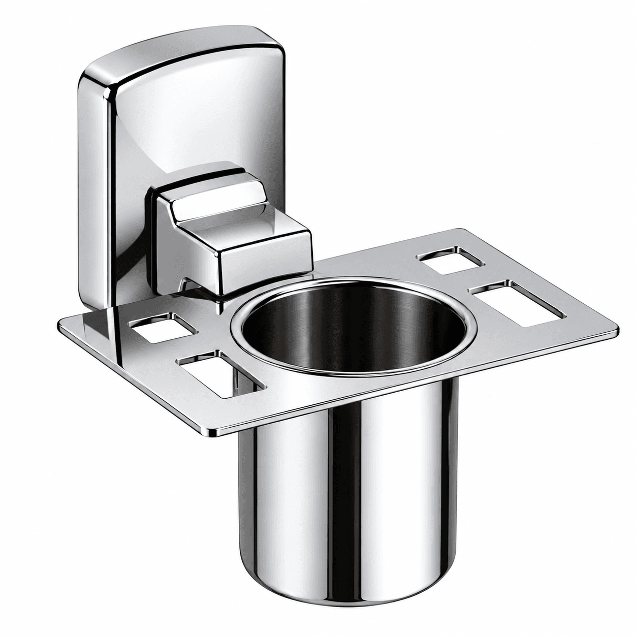 Veltrix ARIES Toothbrush Holder | Stainless Steel 202 | Wall Mounted Bathroom Accessory | Pack of 1 image 2