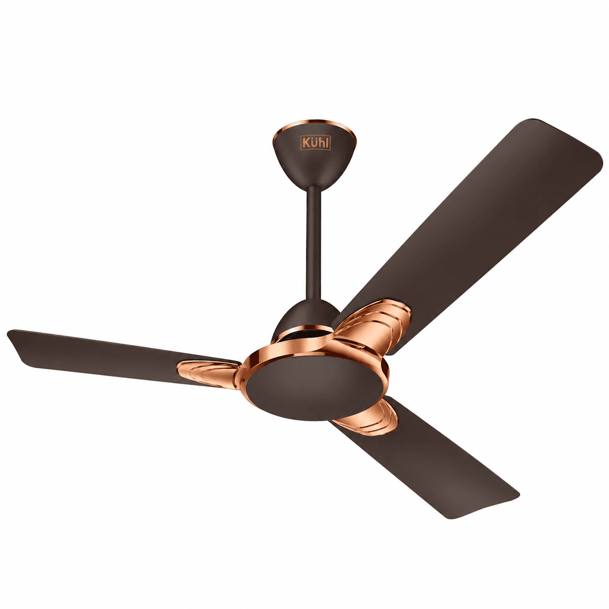 Kuhl Brise Star E3-DUO BLDC Ceiling Fan | 3 Aerodynamic Blades | 1200 mm Sweep | Remote & Regulator Control | 5 Star Rated | Pack of 1 image 2