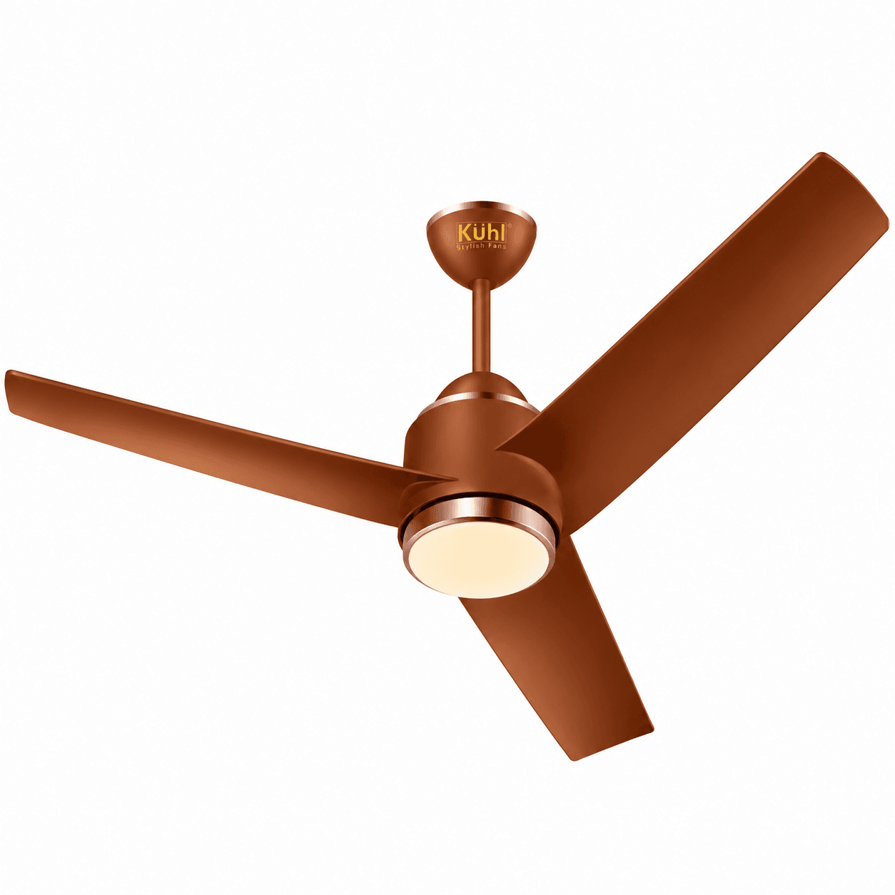 Kuhl WINDZZ K3 BLDC Ceiling Fan | 1320 mm | 38 W | 3 Blades | Wi-Fi & Remote Control | Downlight | Pack of 1 image 2