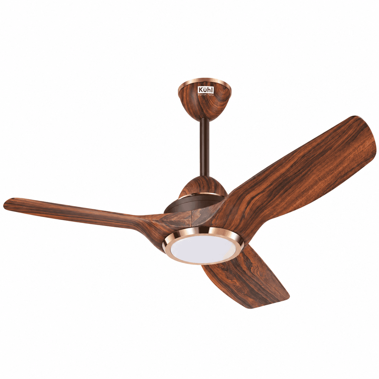 Kuhl MERIDIAN M1 | BLDC Ceiling Fan | 1200 mm | 30 W | 3 Aerodynamic ABS Blades | Downlight | Remote Control | Pack of 1 image 4