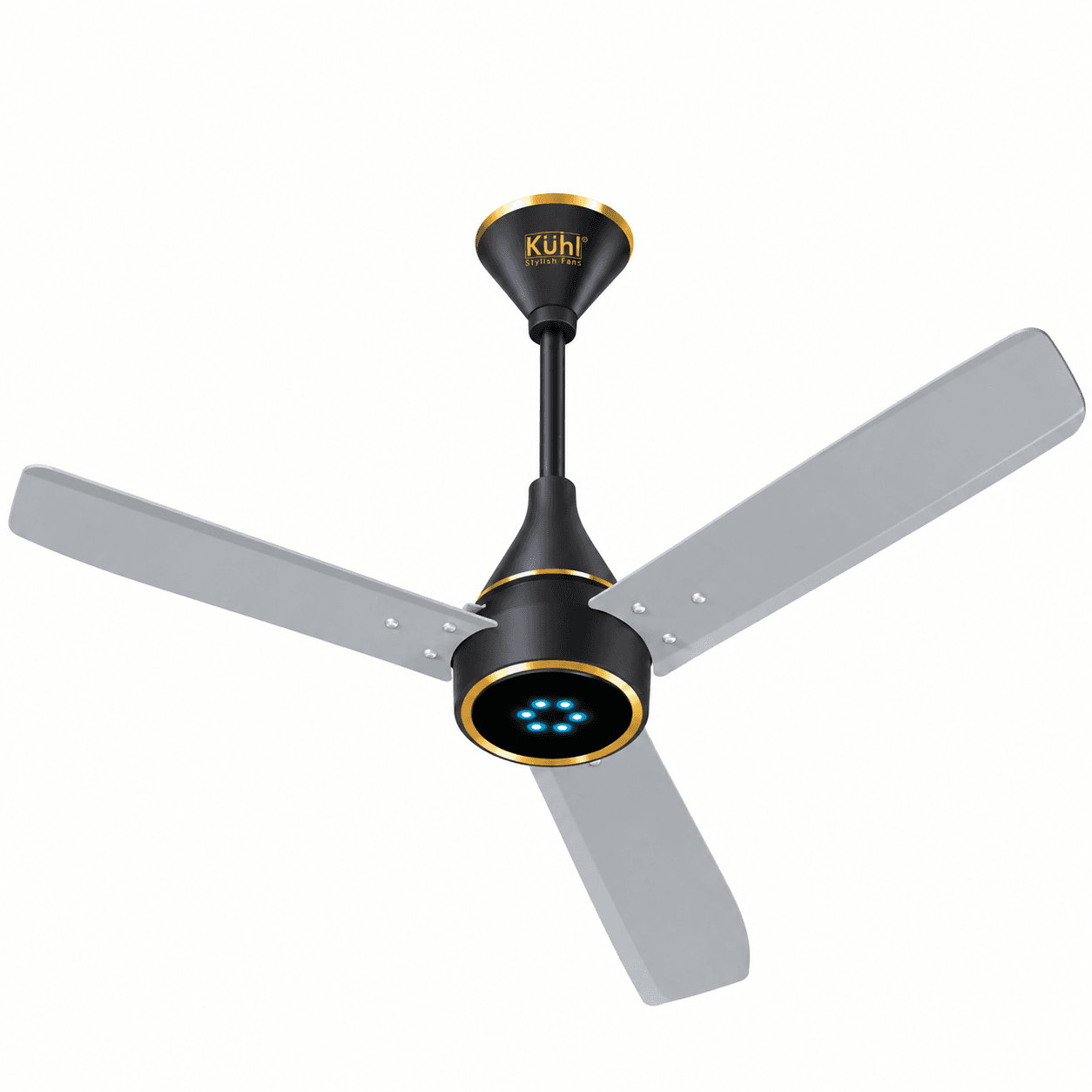 Kuhl ARCTIS A8 | BLDC Ceiling Fan | 1200 mm | 3 Aerodynamic Blades | LED Speed Display | Remote Control | Pack of 1 image 3