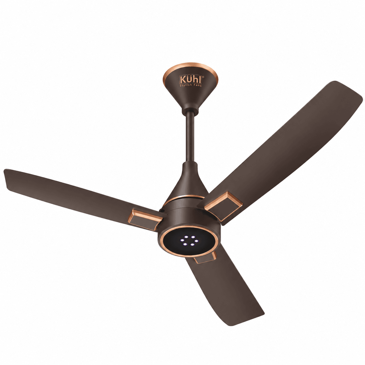 Kuhl ARCTIS A8 | BLDC Ceiling Fan | 1200 mm | 3 Aerodynamic Blades | LED Speed Display | Remote Control | Pack of 1 image 4