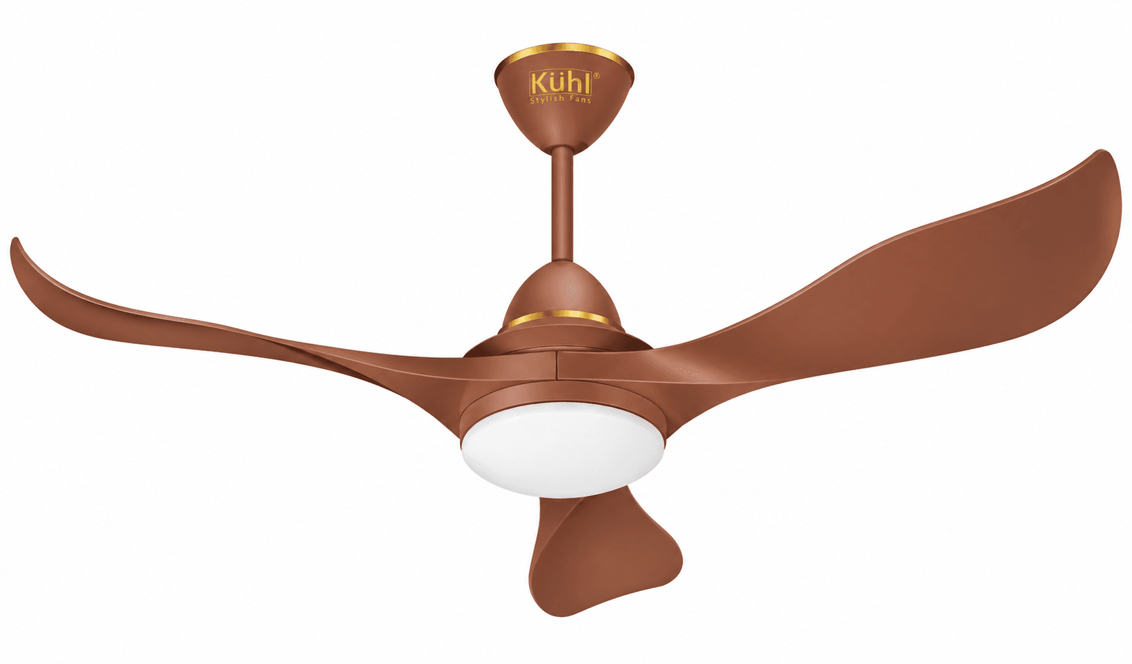 Kuhl GLANZ F3 | BLDC Ceiling Fan | 1320 mm | 3 Aerodynamic ABS Blades | Down Light | Pack of 1 image 2